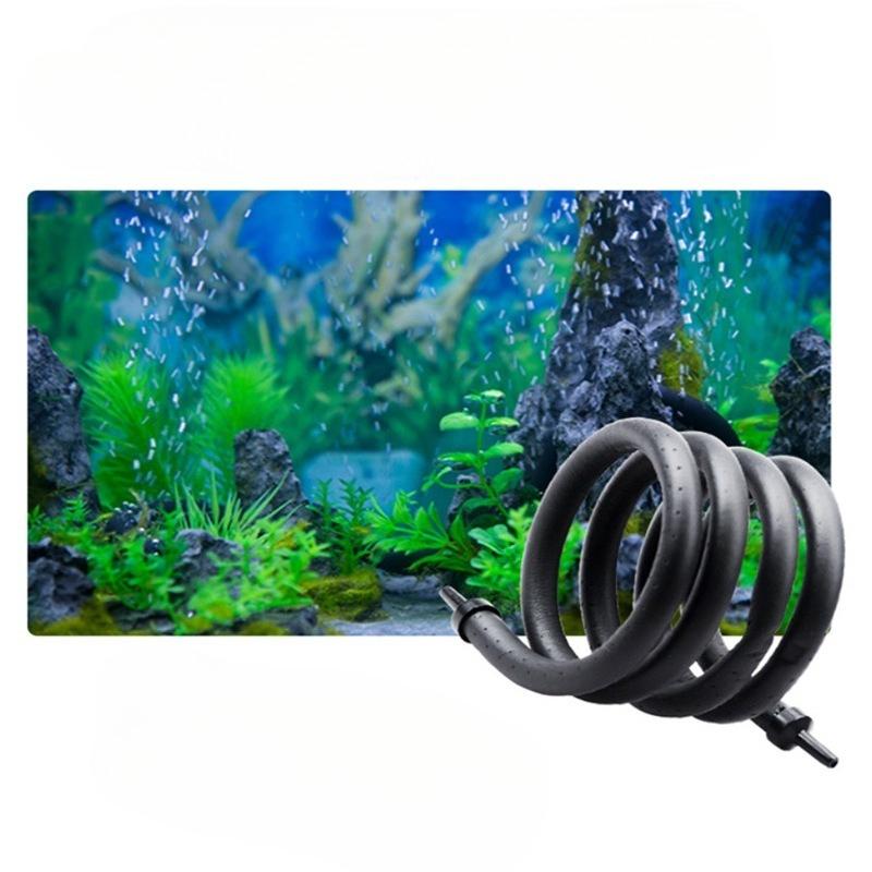 1Pc Fish Tank Bubble Strip Oxygen Plate Aquarium Porous Gas Dissipation Strip Landscaping Bubble Tube Oxygen Pump Accessories