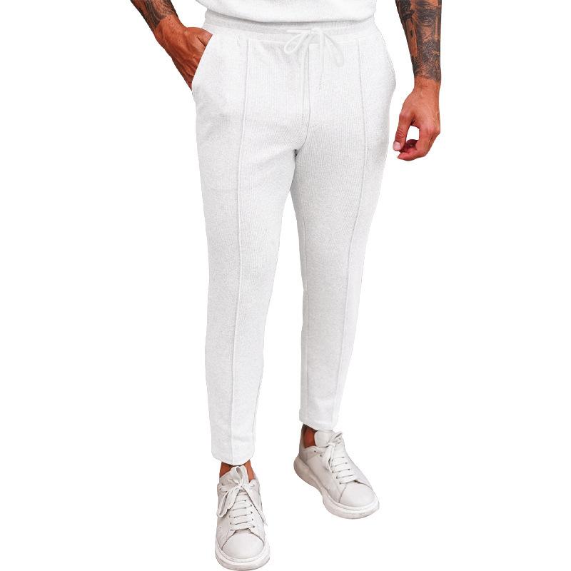 Men's Cargo Style Drawstring Trousers