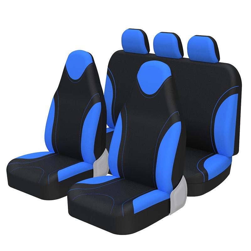 Integrerat skålformat bilsätesskydd i racingstil 3 färger Passar de flesta biltillbehör för interiören Sätesskydd