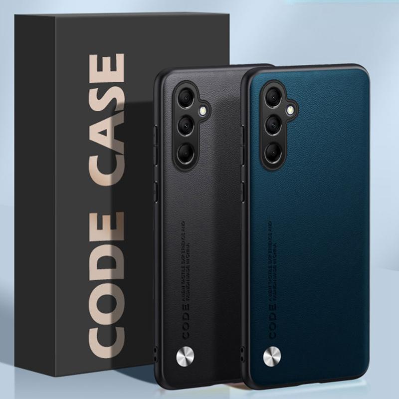 Luxusní PU kožené pouzdro pro Samsung Galaxy M14 M54 A04 A04S A14 A24 A34 A54 5G kryt silikonové pouzdro s plnou ochranou Coque