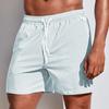 Einfache vertikale Streifen Muster Kurze Hosen für Herren Sommer Lässig Tägliche Kleidung 3D Gedruckte Badeshorts Locker Urlaubs Badehosen