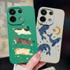 Case For Redmi Note13 13Pro 13 Pro+ Oil Painting Flower Anti-fall Minimalist Protector For Xiaomi Redmi Note 13 Pro Plus Funda