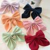 Hairpin Bowknot Shape Easy Attachment Fashionable Hair Bow Clips for Girl