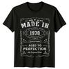 Made In 1970 Mens T Shirt 55th Birthday Gift Aged To Perfection Unisex T-Shirt