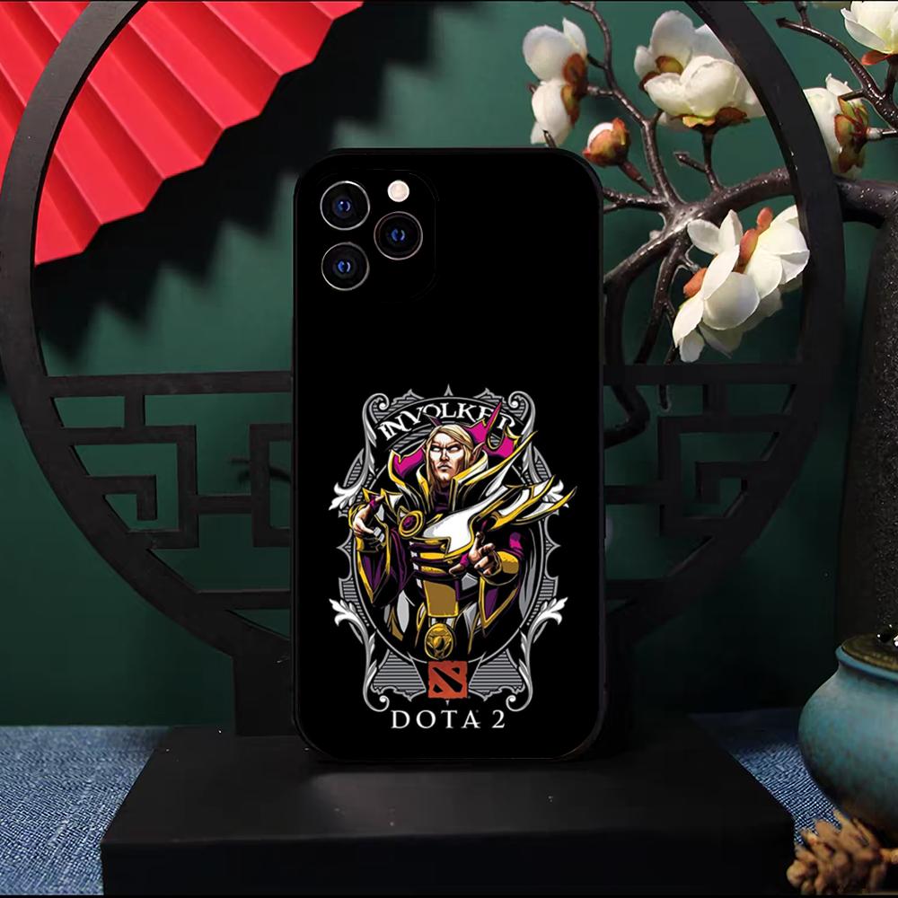 Game Dota 2 Phone Case For IPhone 17 Pro Max 16 15 14 Pro Max 13 11 X Xs Xr 8 7Plus Silicone Cover
