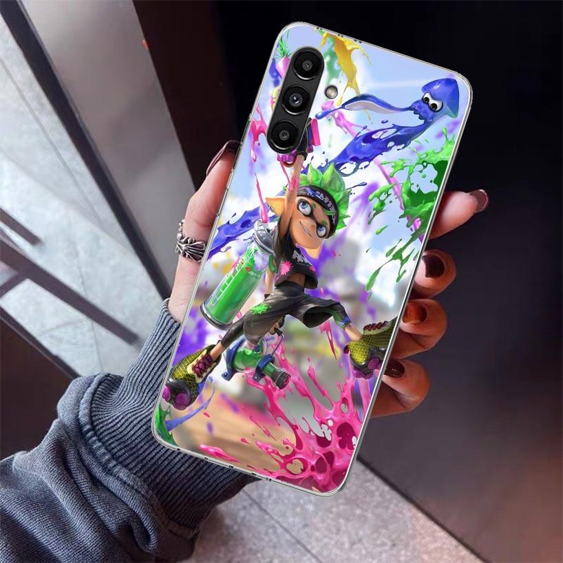 Game S-Splatoons Phone Case For Samsung Galaxy A17 A16 A15 A14 A13 A57 A56 A55 A54 A53 A37 A36 A35 A34 A33 A26 A25 A24 A23 Galax