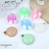 Silingfei Crystal Clear Silicone Scalp Massager Shampoo Brush