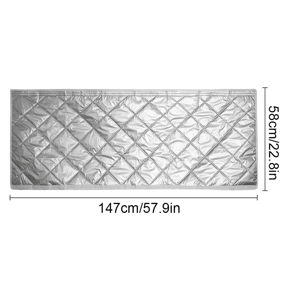 Adjustable AC Exhaust Hose Cover Quilted Insulation Sleeve for Portable Air Conditioner Duct