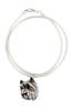 West Highland White Terrier, Westie, Westy I - Collana per cane, gioiello unico per l'appassionato di cani, ciondolo serpente unico della marca Art-Dog