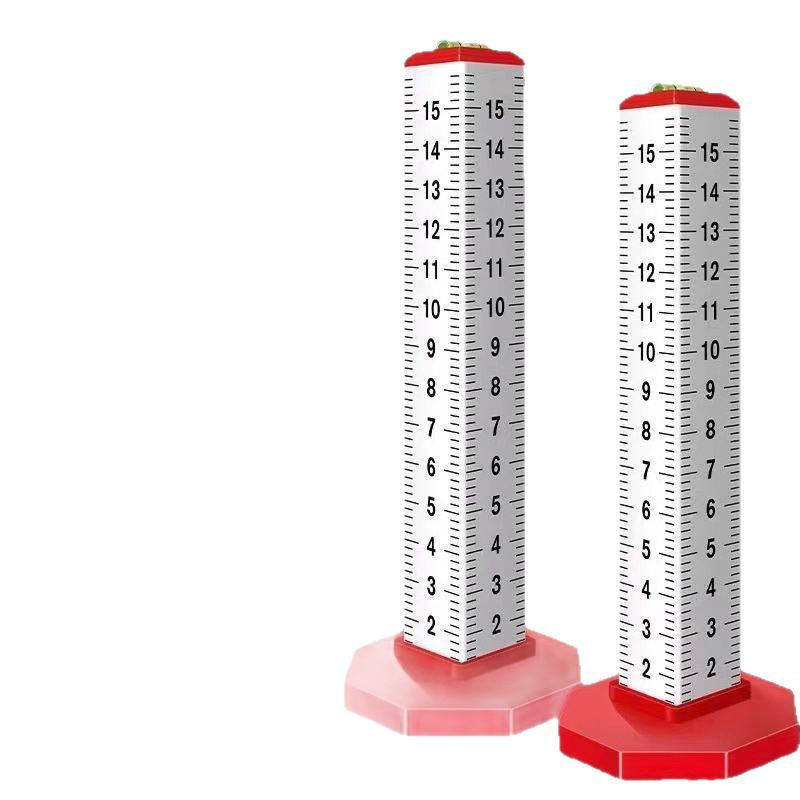 Double-sided Contour & Leveling Positioning Ruler for Tiling