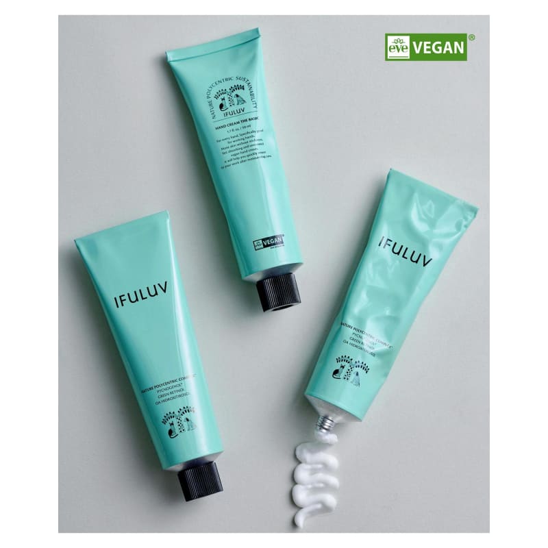 Hypoallergenic Moisturizing Facial Cream + Fragrance-Free Vegan Hand Cream 50ml + 50ml