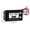 JX6133 LCD   Voltage Meter Waterproof Battery Capacity  Voltage Monitor  8100V