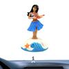 Hawaiian Swing Grass Skirt Bobblehead Car Ornament Cartoon Gift Children's Toy Car Decoration