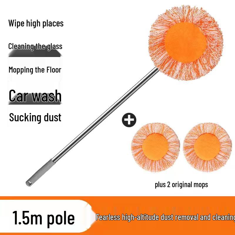 2025 Sunflower Telescopic Mop: Multifunctional Cleaning for Walls and Ceilings