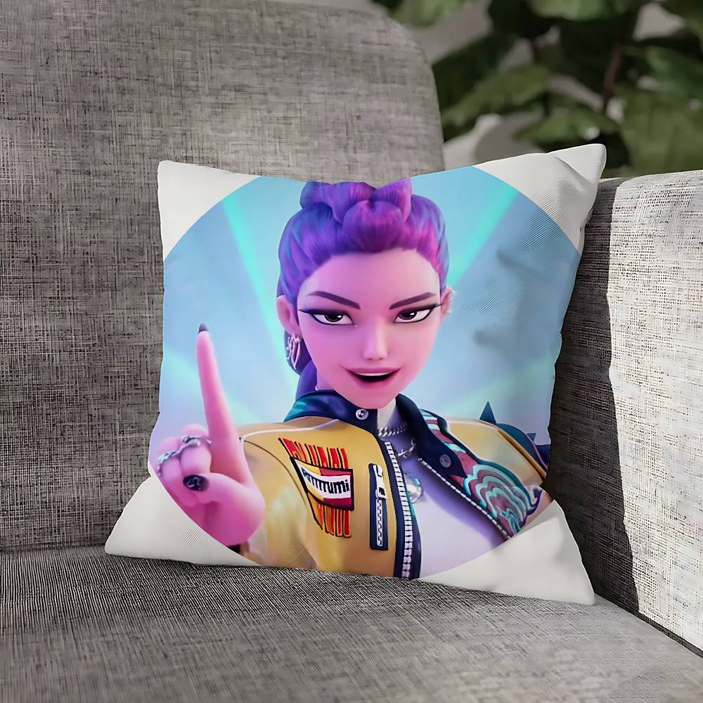 Rumi Zoey Mira Kissenbezug für Sofa-Dekor, Auto, Büro, Zimmer, Druck, Kissenbezug, Dekorationen und Schutz