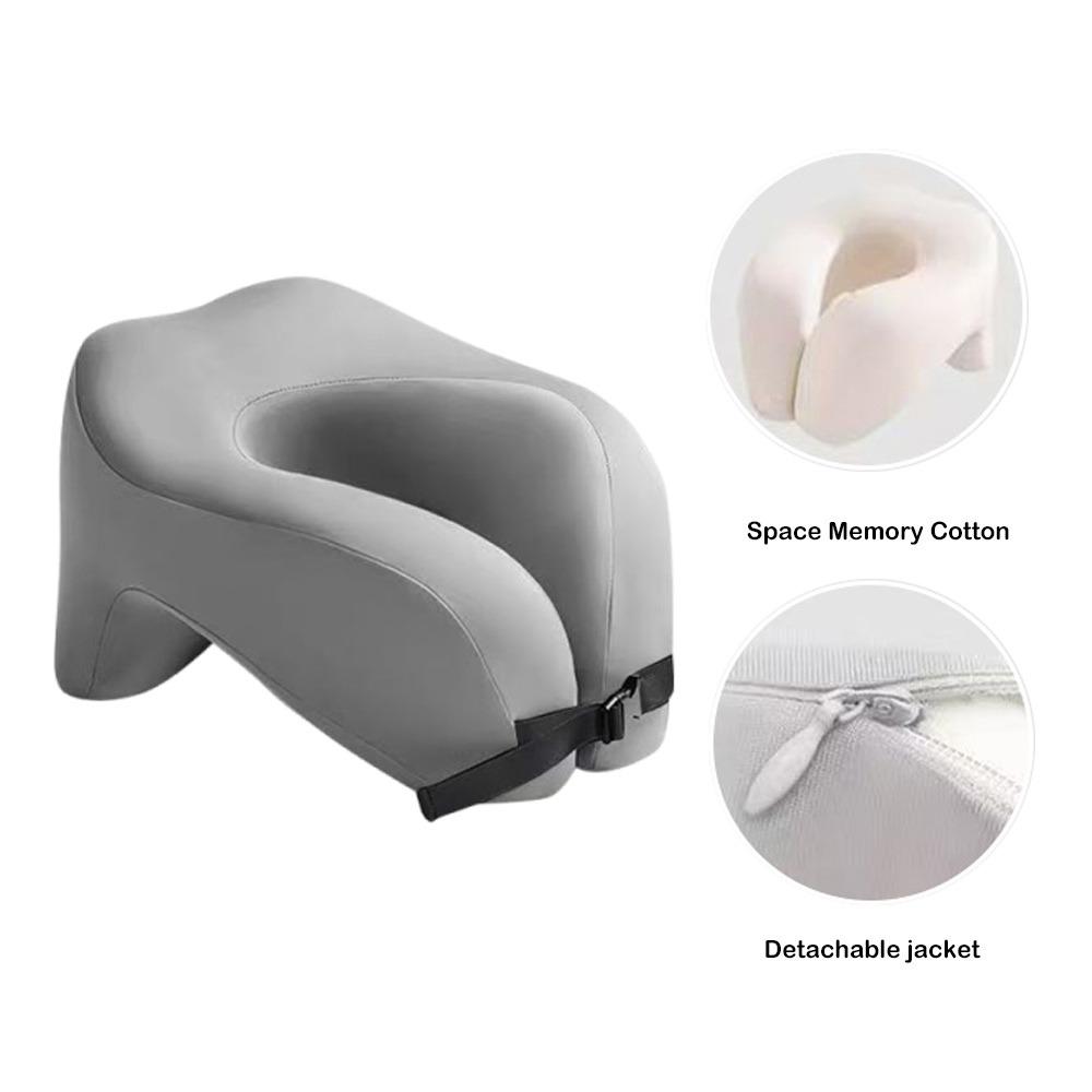 Neck Protect Travel Pillow Cushion Without Carry Bag Memory Foam Neck Cushion Travel Essentials Ear Cervical Healthcare