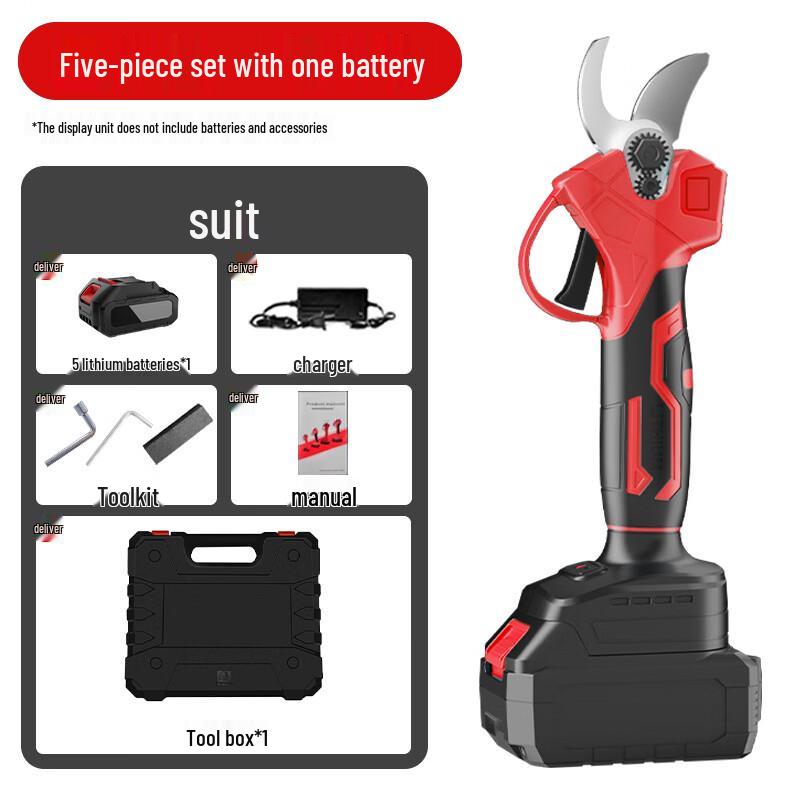 SMVP Cordless Electric Pruning Shears CN plug (adapter included)