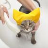 with Ear Cover Cat Bathing Raining Cap Waterproof Pet Grooming Hat Cat Shower Caps  Cosplay