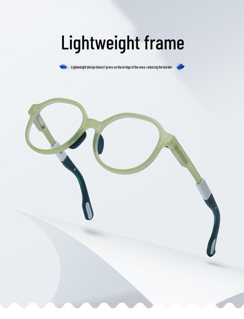 2024 Kids' Anti-Blue Light Myopia Glasses Frames for Ages 6-12