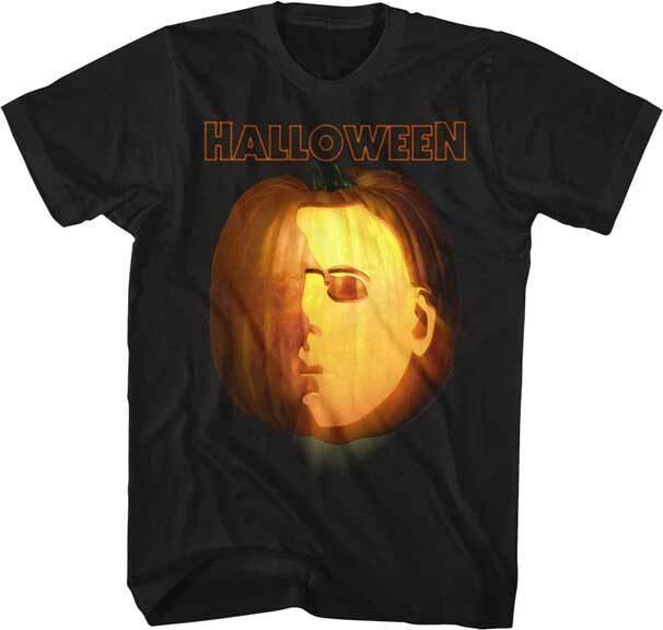 Halloween Horror Movie Michael Myers Jackolantern Men s T Shirt L