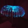 Solar Fiber Optic Outdoor Jellyfish Lamp with Reed Ground Plug