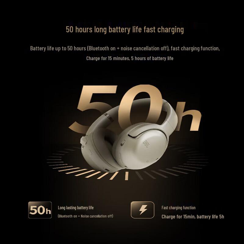 JBL Tour ONE M2 Wireless Noise-Cancelling Headphones