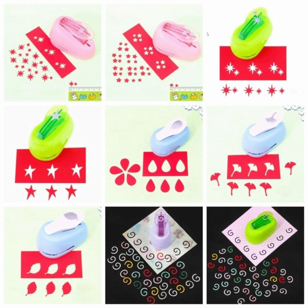 Double Star Punch Machine Hand Account DIY Stamper Decorative Embossing Stamper Gift Wrapping