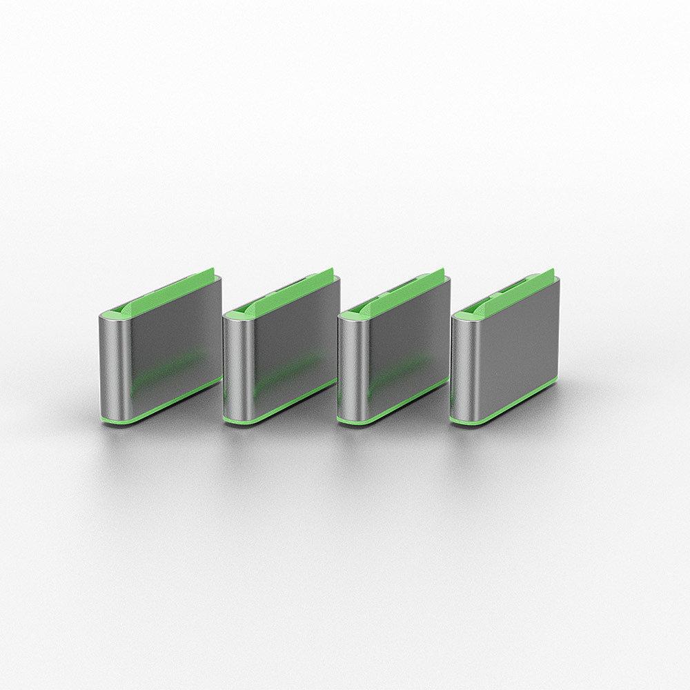 Lindy 40438 Bloker Portów Usb Type-C Zielony 10 Szt.