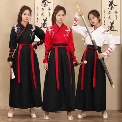 Costume Hanfu de style chinois pour homme et femme, costume ancien et beau