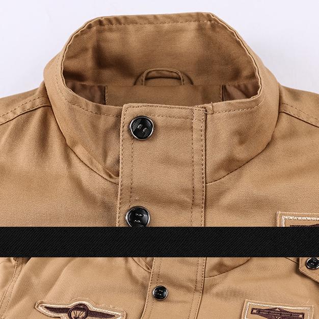 Work Jacket Cotton Men's Spring and Autumn Thin Coat