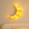 Crescent Moon Night Lamp Moon Shaped Ambient Lamp Decorative LED Night Light  Nursery Room