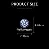 B5 VW For Volkswagen Car Random Post Sticker Steering Wheel Decal Interior Decoration For Volkswagen Golf 4 Mk5 Passat VW Sharan