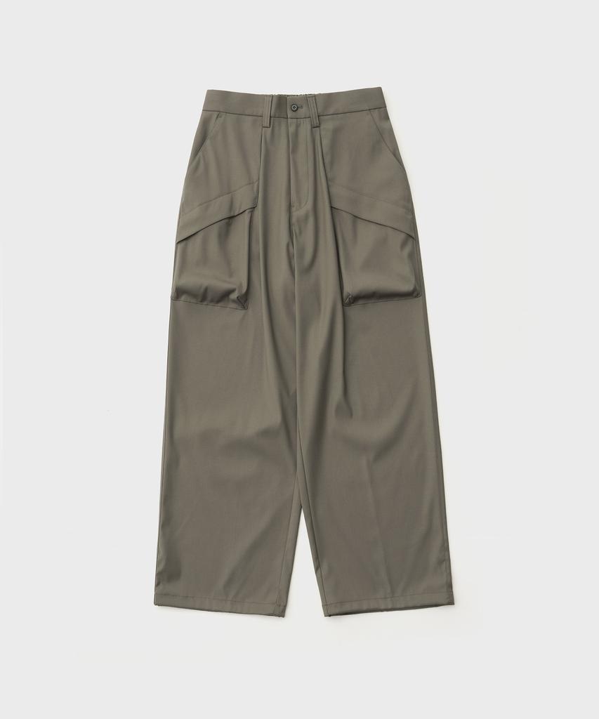 ANOTHER OFFICE Utility Cargo Slacks (Mink)