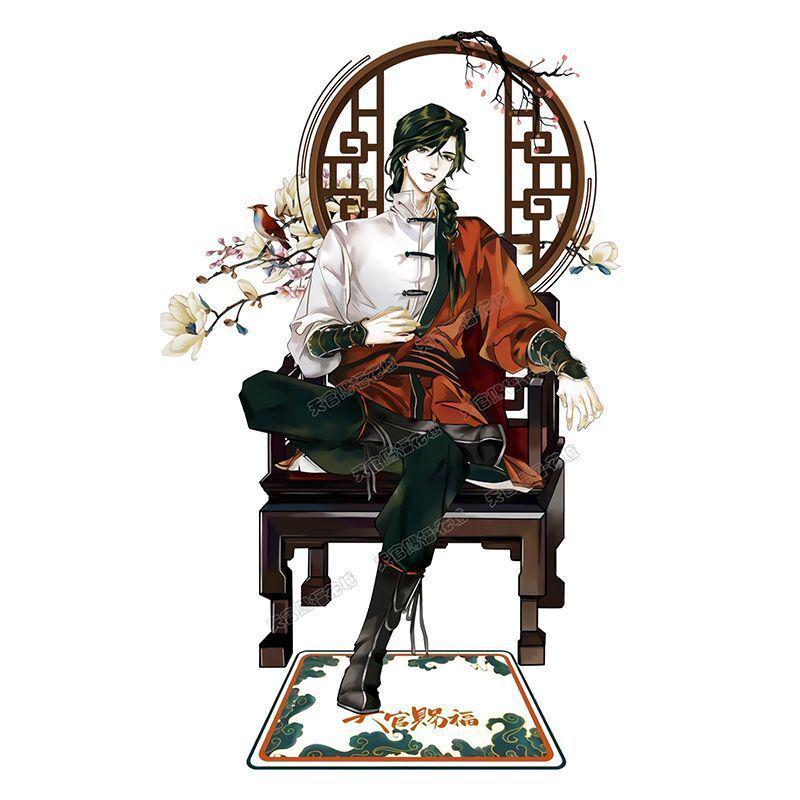 Heaven Official's Blessing Xie Lian & Hua Cheng Double-Sided Acrylic Standee - Desktop Ornament Gift, Free Shipping