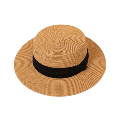 Summer Straw Hat for Women Sun Protection Vacation Beach Hat Fashionable and Versatile Large Eave Straw Woven Hat for Men