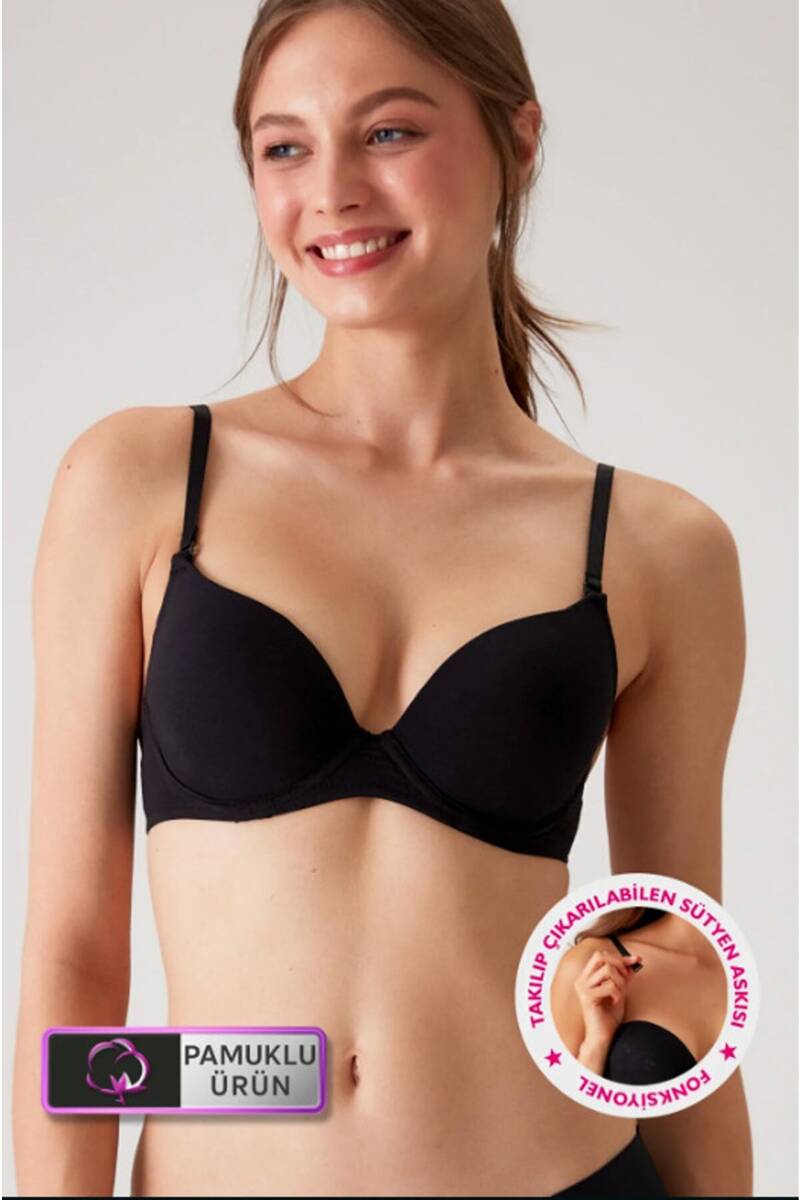 

Женский хлопковый бюстгальтер без бретелек Pierre Cardin Paris Paris