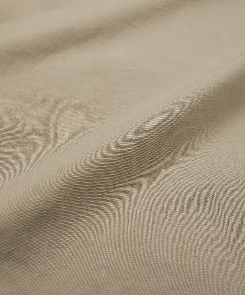 KIIMUIR Curved Wide Cotton Pants_Beige [Select Belt/Keyring]
