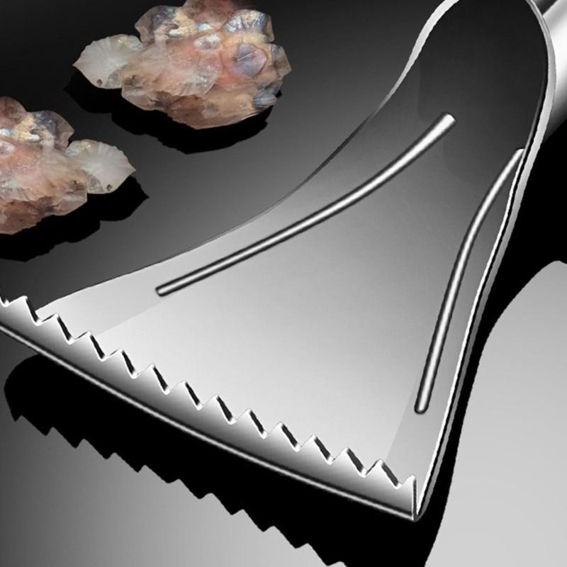 Fischschuppenentferner-Werkzeug aus Edelstahl zum einfachen Entfernen von Schuppen Fischschuppen-Zubehör für Küchen und Fischmärkte