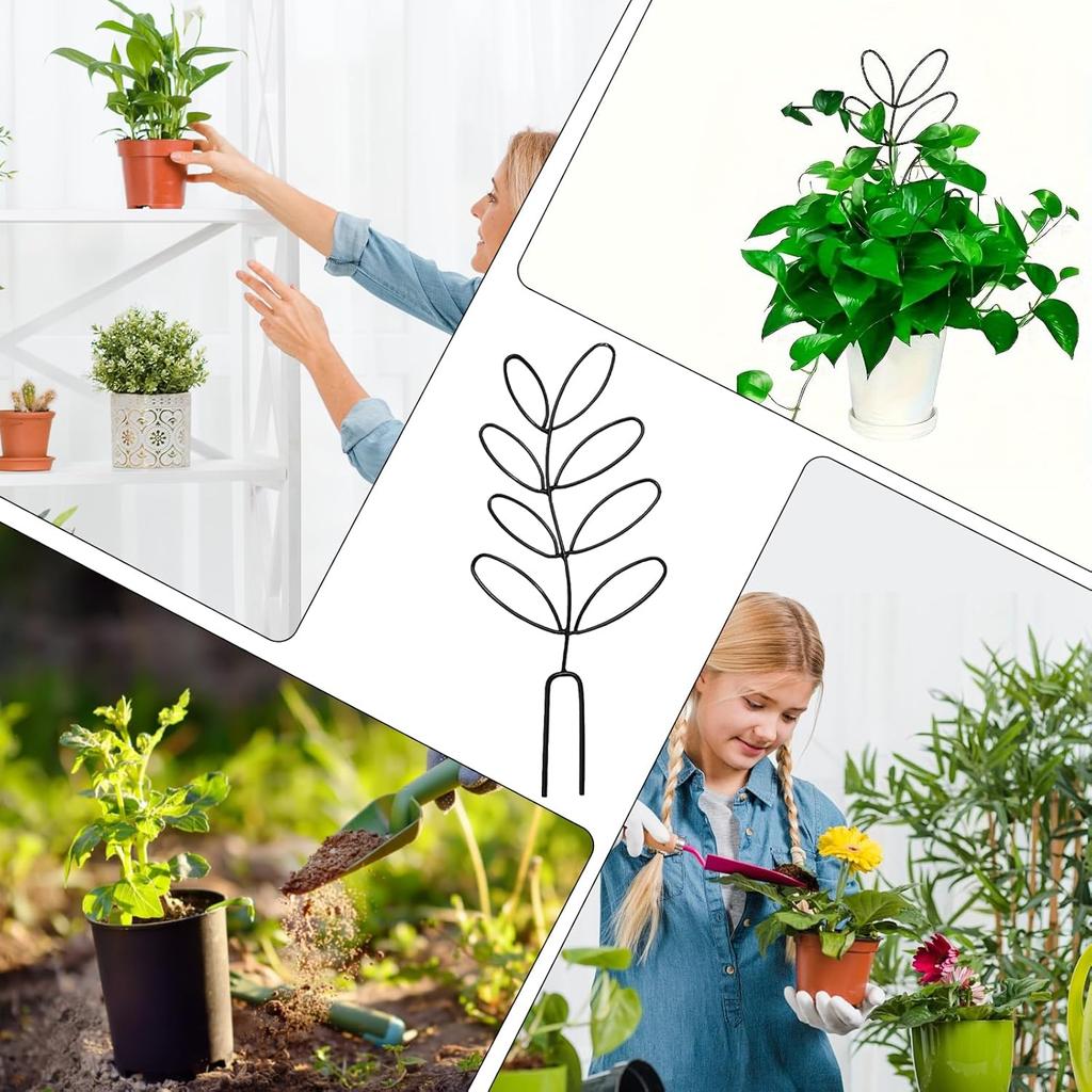 Indoor Plant Trellis Metal Plant Trelli For Climbing Vines Ivy Flower Durable Climbing Plant Support Frame Gardening Accessories