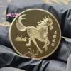 S-1/5Pcs 2026 Horse Year Commemorative Coins Collectible Decoration Metal Crafts Zodiac Horse Souvenir Medal New Year Gift