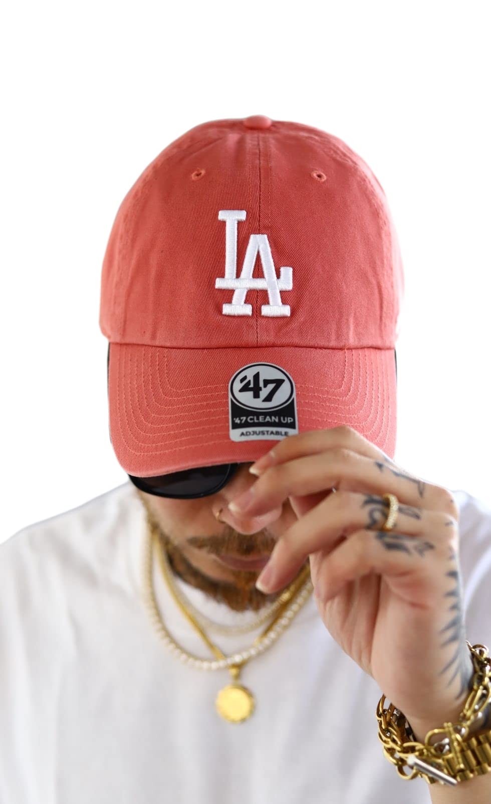 

Forty Seven 47 Los Angeles Dodgers Clean Up Island Red Cap