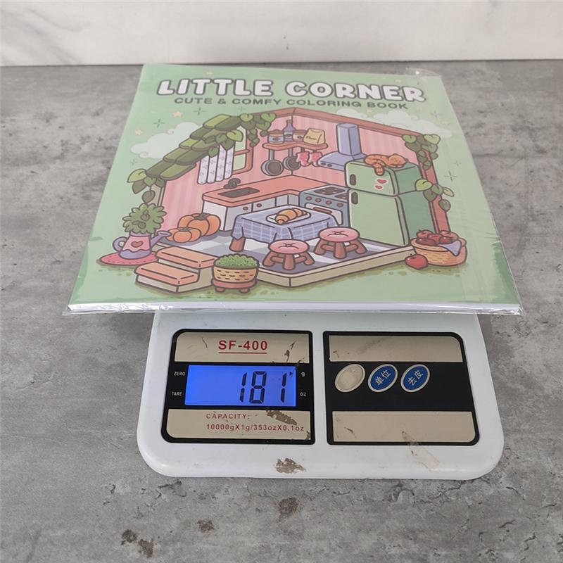 

A95I-Little Corner: Coloring Book For Adults And Teens Super Cute Design Of Cozy Hygge Spaces For Relaxation Spaces Coloring