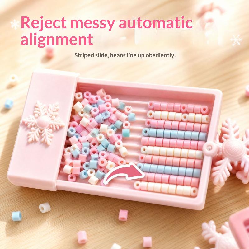 2.6Mm Fuse Bead Art Needle Tweezer Tray Kits Creative Diy Fuse Beads Picking Tray Kit Montessori Toy Bead Storage Diy Accessor