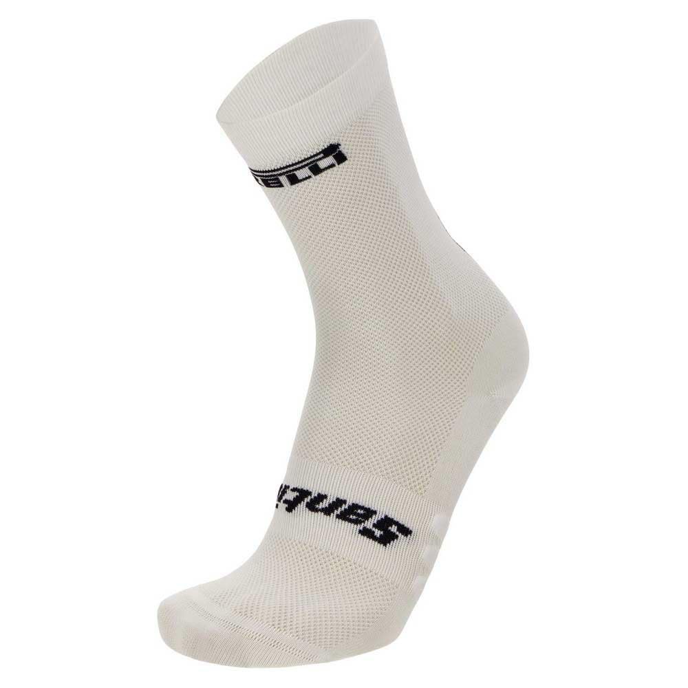 

Santini Pirelli Sport Club High Profile Socks, White, Sizes XL-XXL