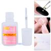Nail Glue With Applicator Brush Clear Strong Adhesive Acrylic False Tips Tool