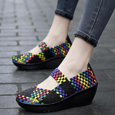 Neue Mode dicker Boden große Damenschuhe 35-42