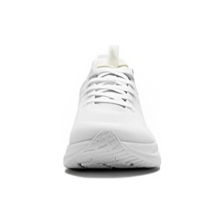 LiNing Eazgo Urban Comfortable Shock Absorbing Low Top Running Shoes Men Sneaker White Gray ARES013-1