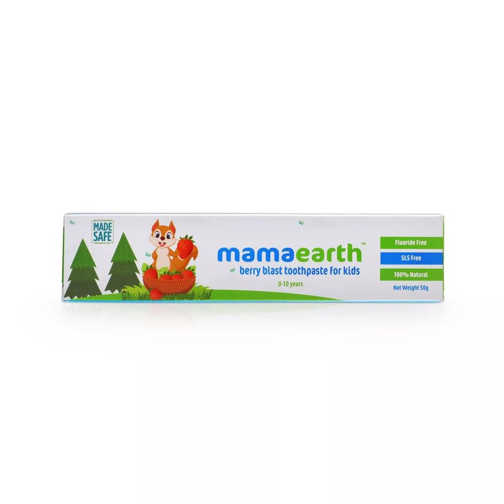 Children's Berry Toothpaste (50 G), Berry Blast Toothpaste for Kids, Mamaearth