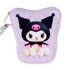 Sanrio Pass Case Original Anime My Melody Kuromi Steel Recommended for Ages 3 and Up 882771 (Netflix & Kuromi) Polyester, PVC,