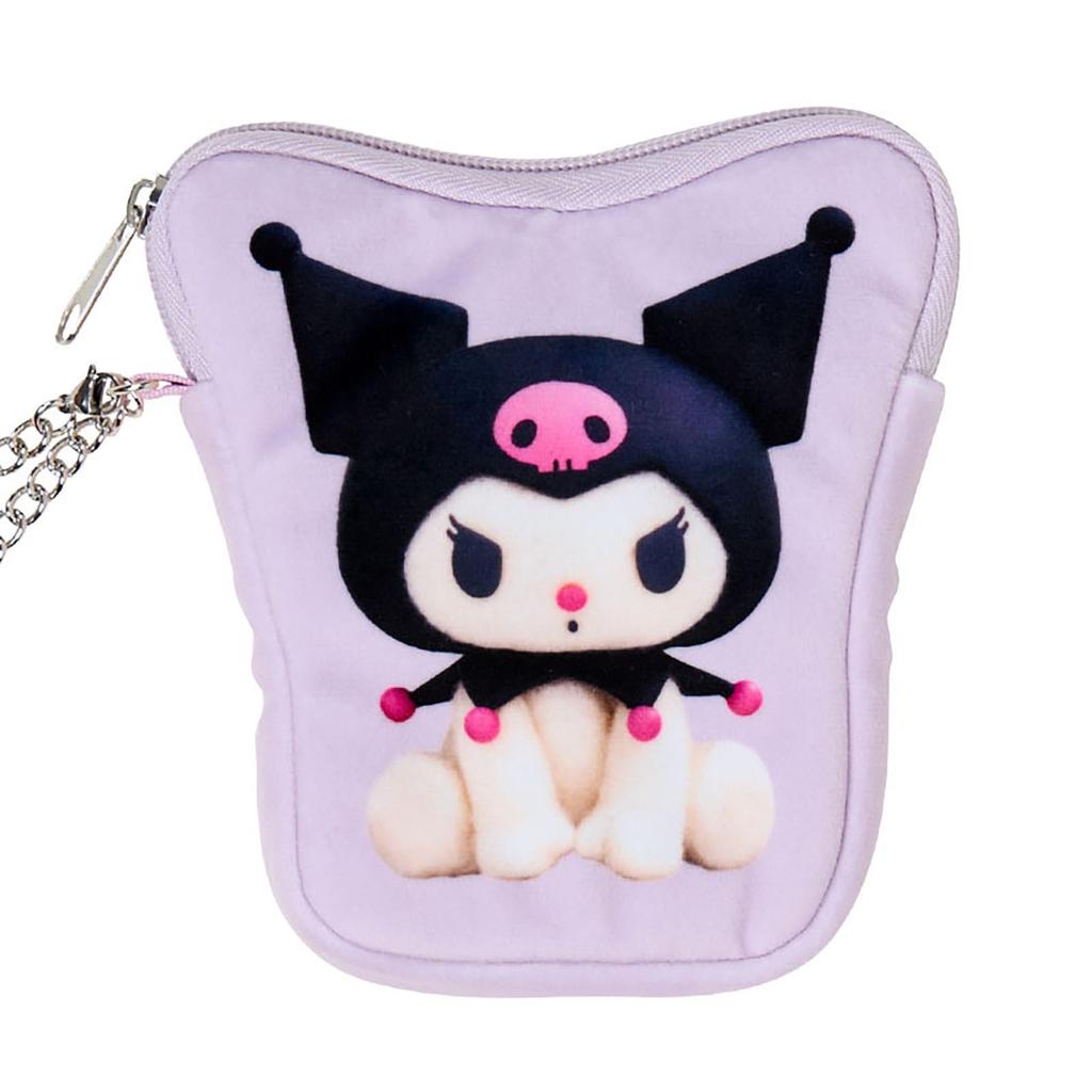 Sanrio Pass Case Original Anime My Melody Kuromi Steel Recommended for Ages 3 and Up 882771 (Netflix & Kuromi) Polyester, PVC,